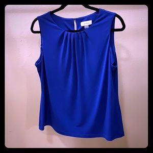 Calvin Klein Royal Blue Blouse